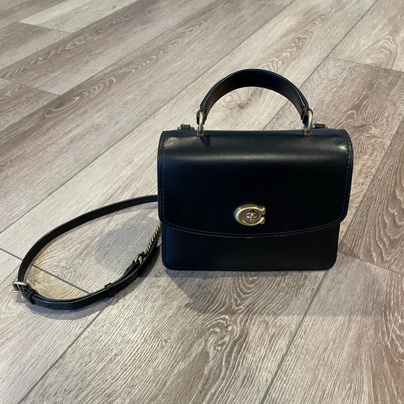 Coach Handbags - Coach Parker Top Handle Bag, Black